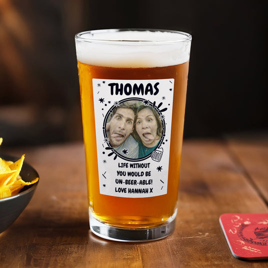 Personalised Drinking Glasses & Official Licensed Brands