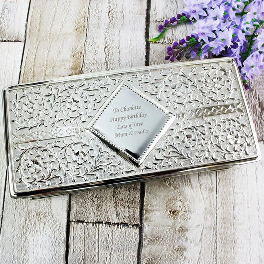 Personalised Jewellery Boxes: Stylish Storage | Shop now At Gift Moments