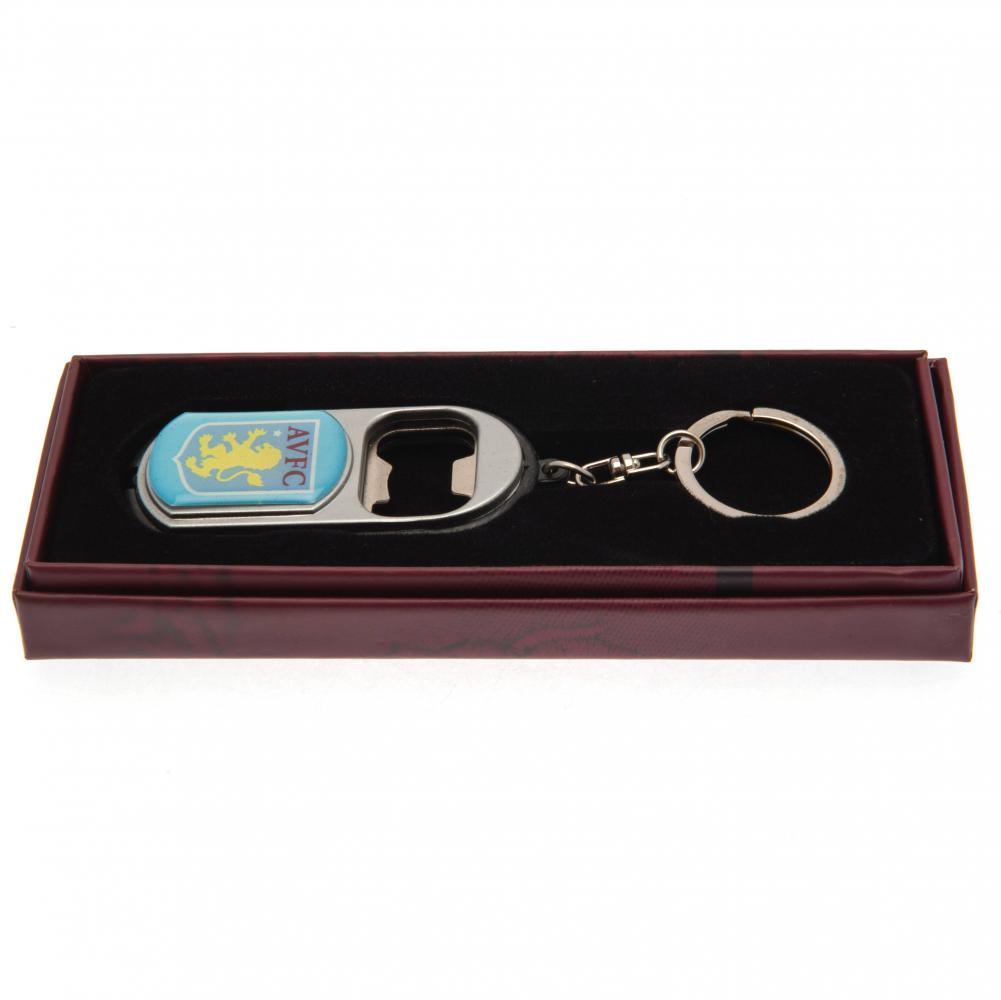 Aston Villa FC Keyring Torch Bottle Opener - Shop Keyrings At Gift Moments - 3