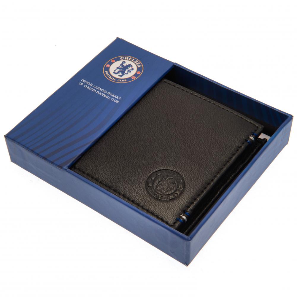 Chelsea FC Leather Stitched Wallet - Shop Wallets At Gift Moments - 4