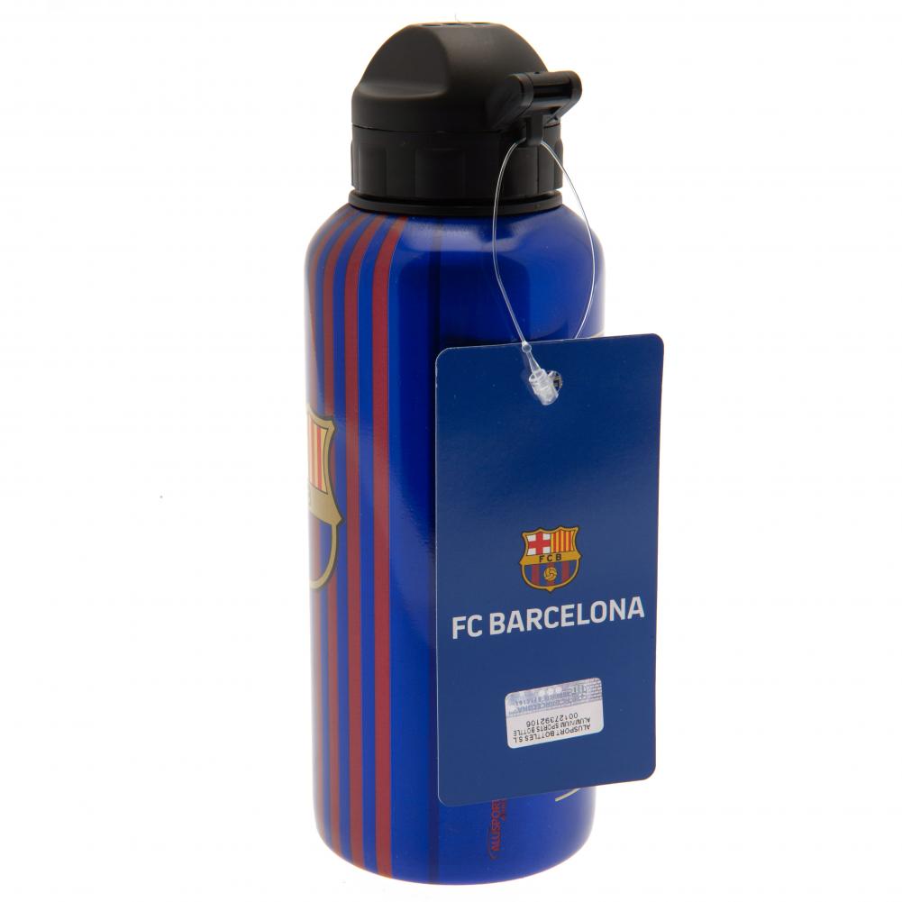 FC Barcelona Pinstripe Aluminium Drinks Bottle - Shop Water Bottles At Gift Moments - 2
