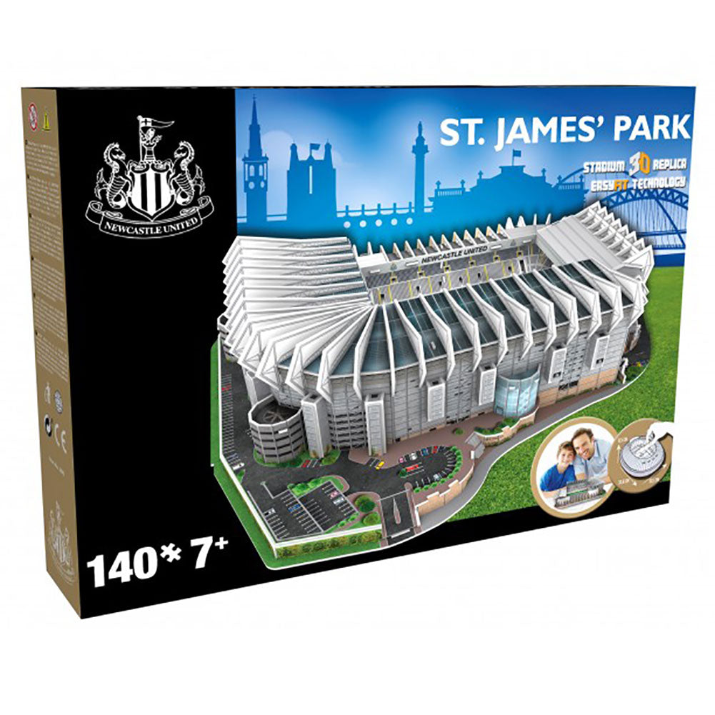 Newcastle United FC 3D Stadium Puzzle - Shop Puzzles & Games At Gift Moments - 2