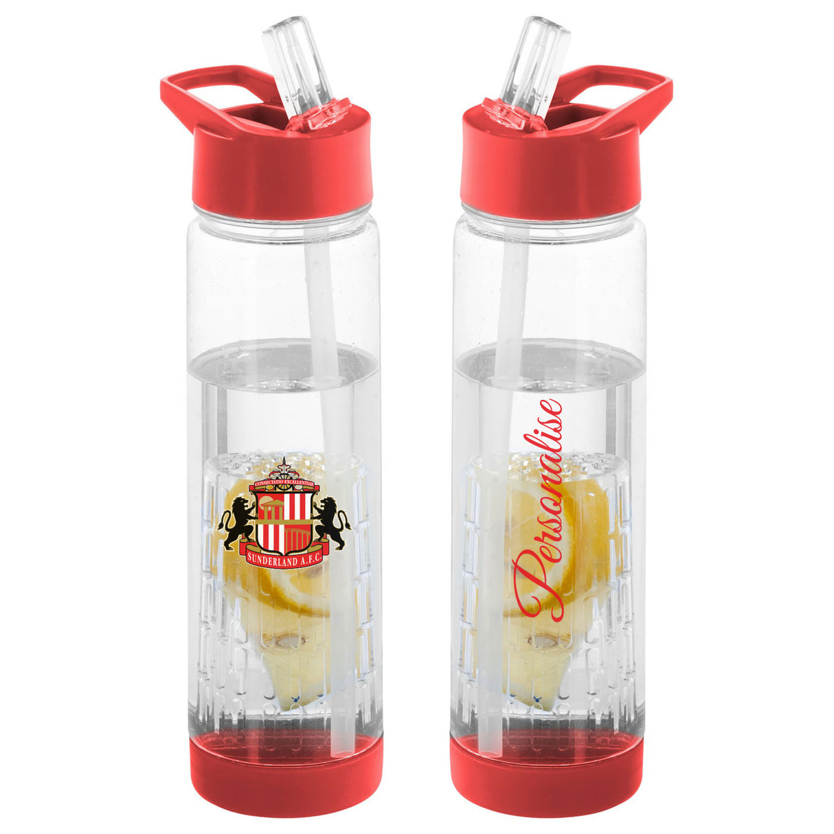 Personalised Sunderland AFC Crest Infuser Sport Bottle