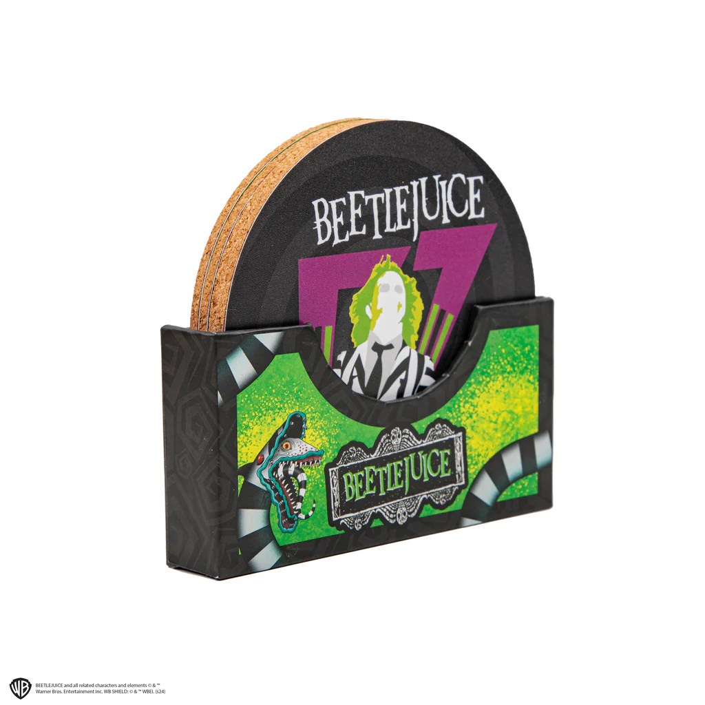 Set of 4 Beetlejuice Coasters