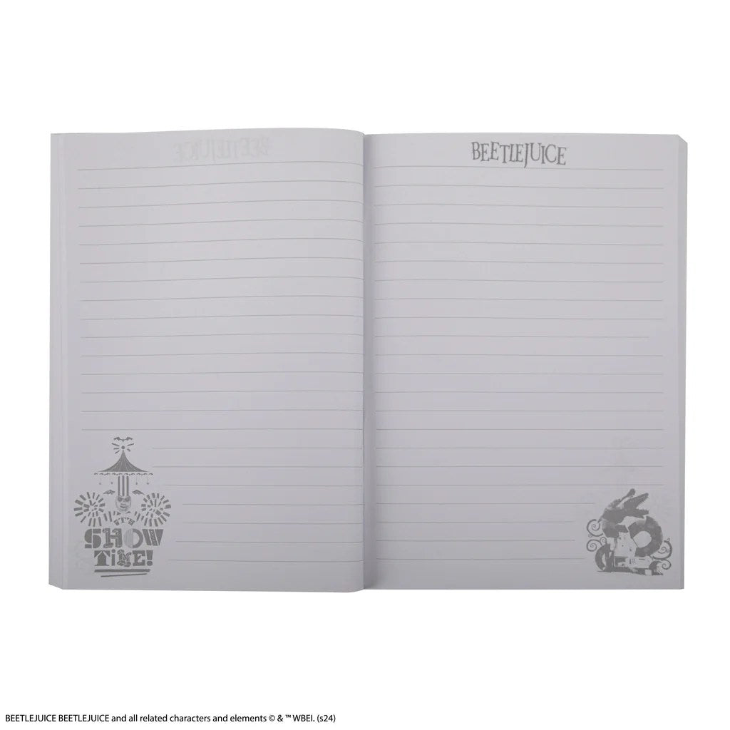 It's Show Time Notebook-Beetlejuice