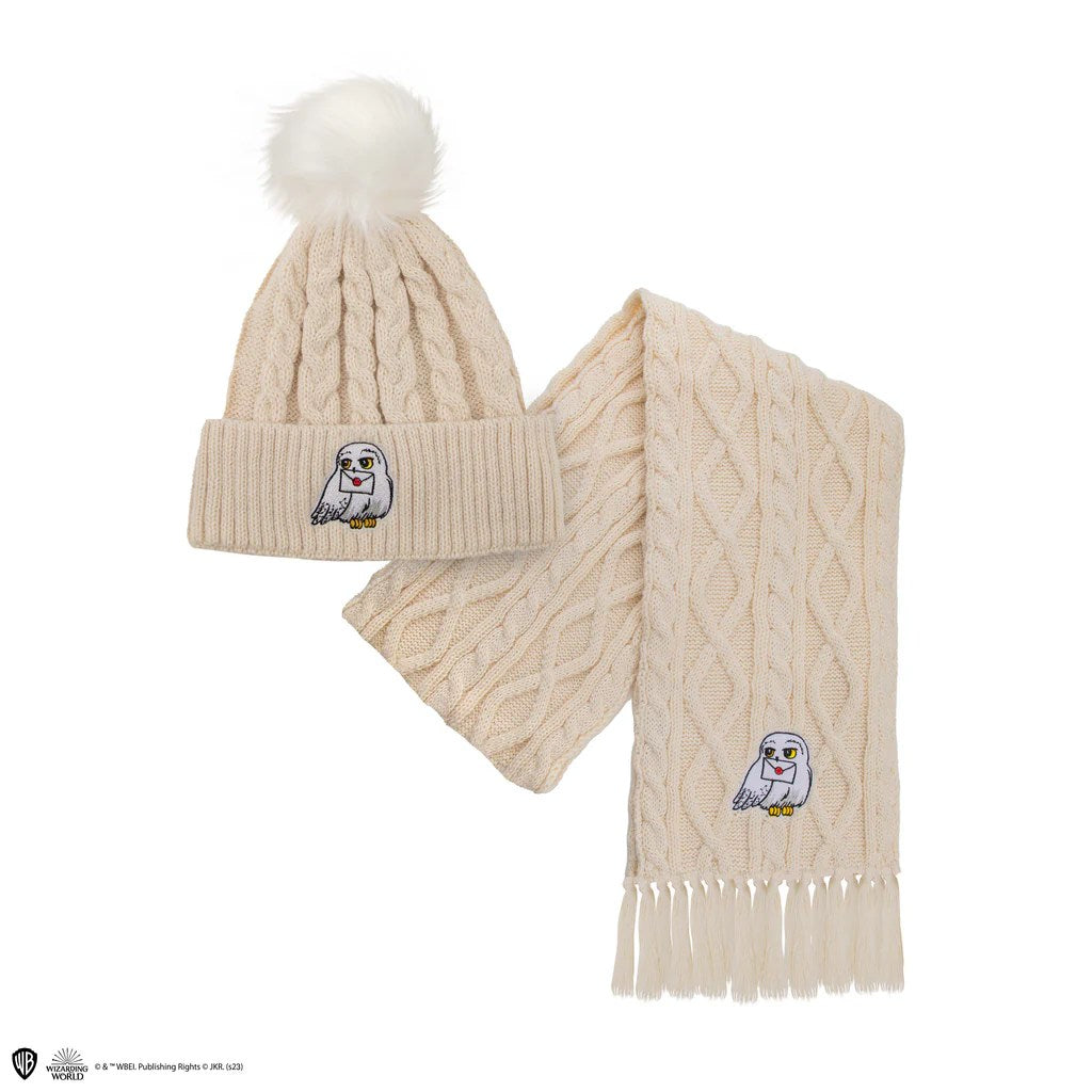 Beanie and Scarf Set - Hedwig