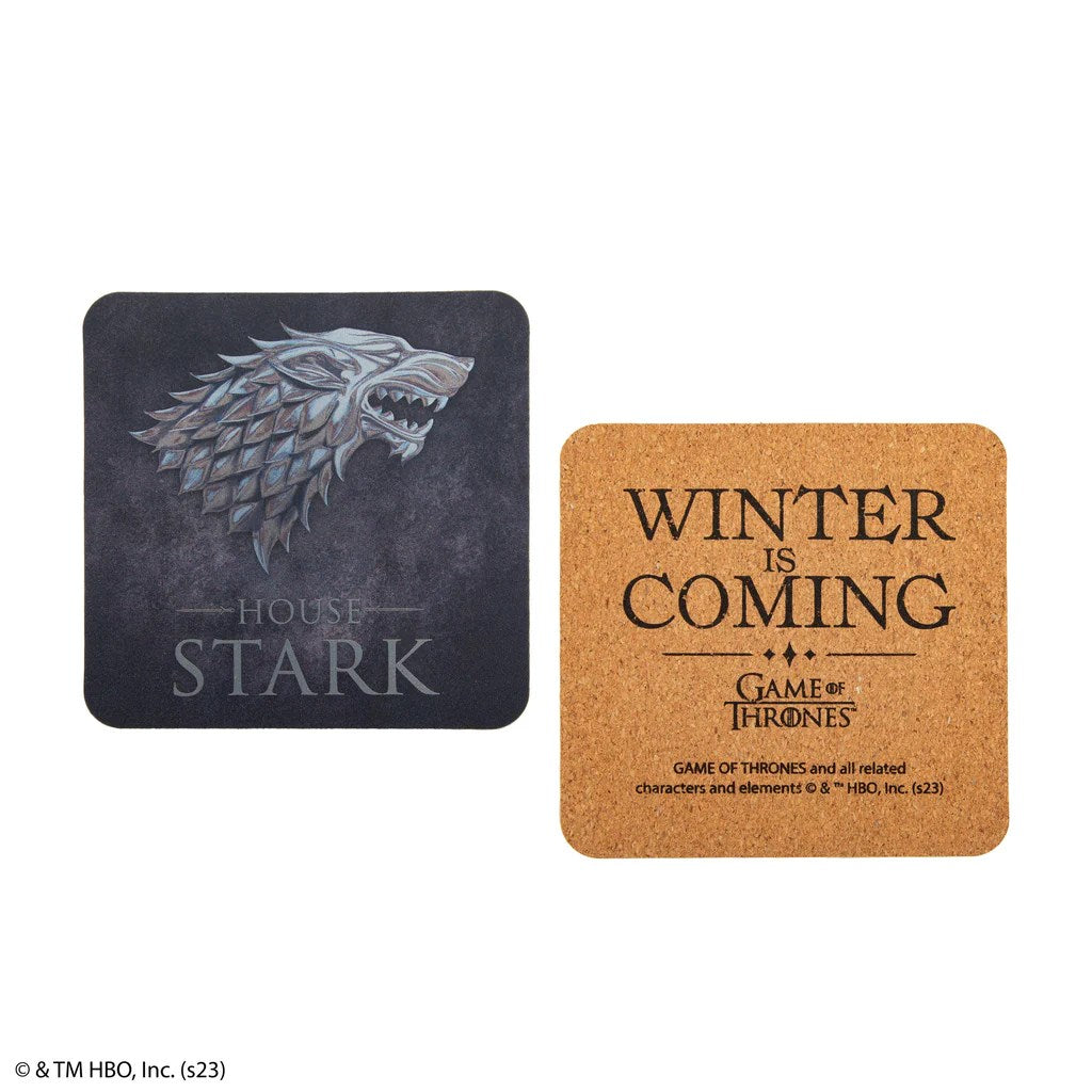 Set of 4 Game of Thrones Coasters - Shop Coasters At Gift Moments - 12