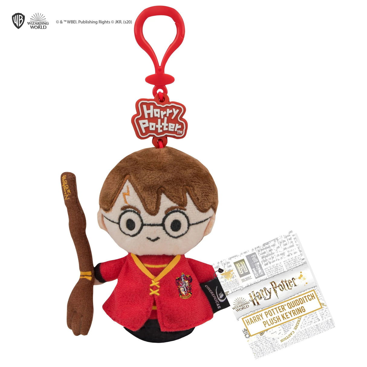 Keychain Plush - Harry Potter Quidditch - Shop Keyrings At Gift Moments - 7
