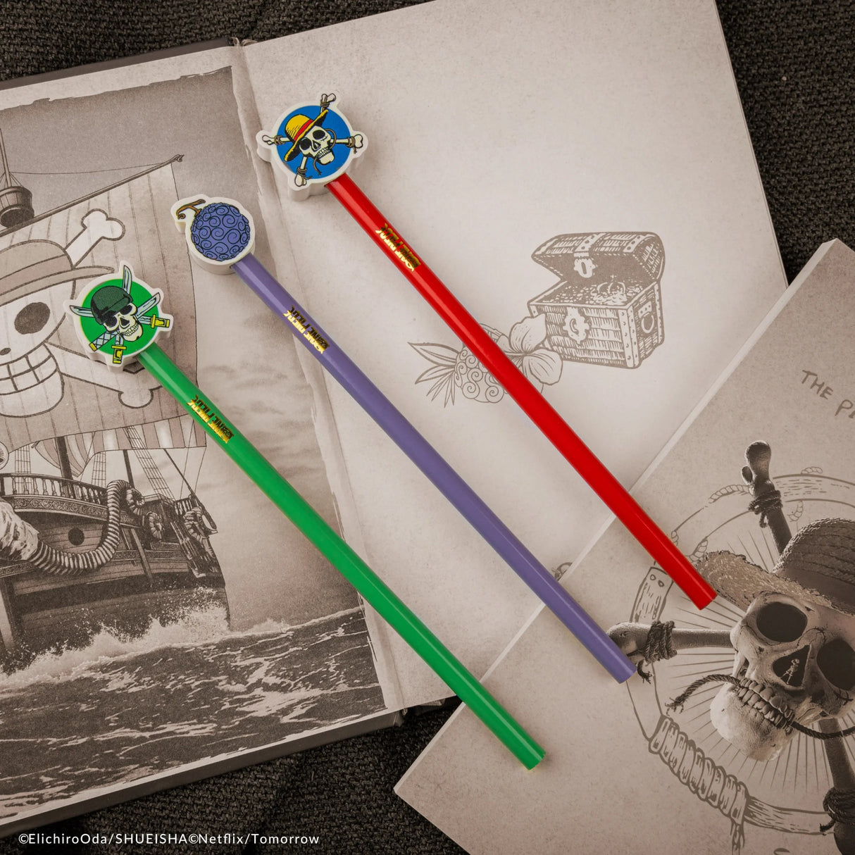 Pencil with Eraser - Luffy