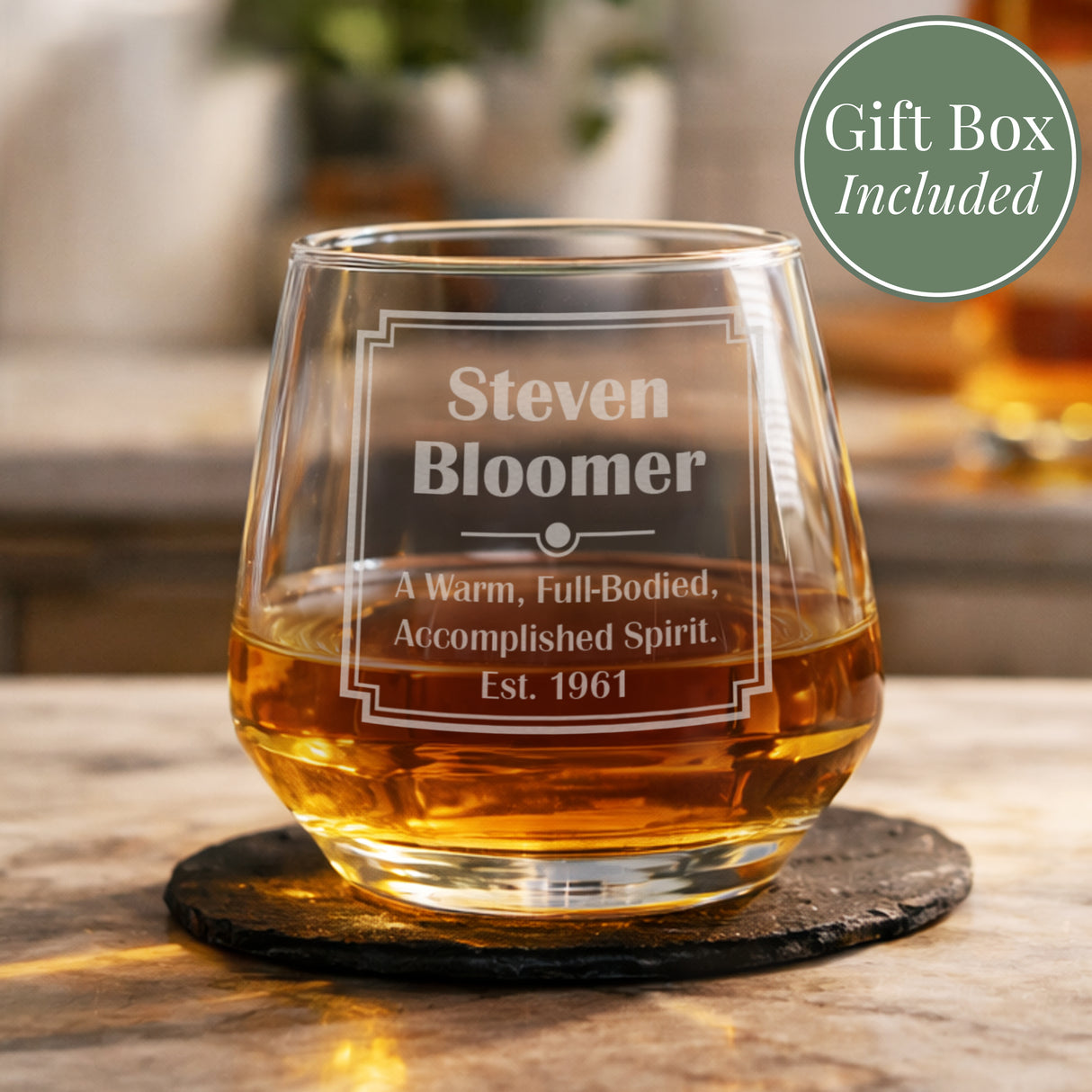 Personalised Art Deco Tumbler - Shop Tumblers At Gift Moments - 2