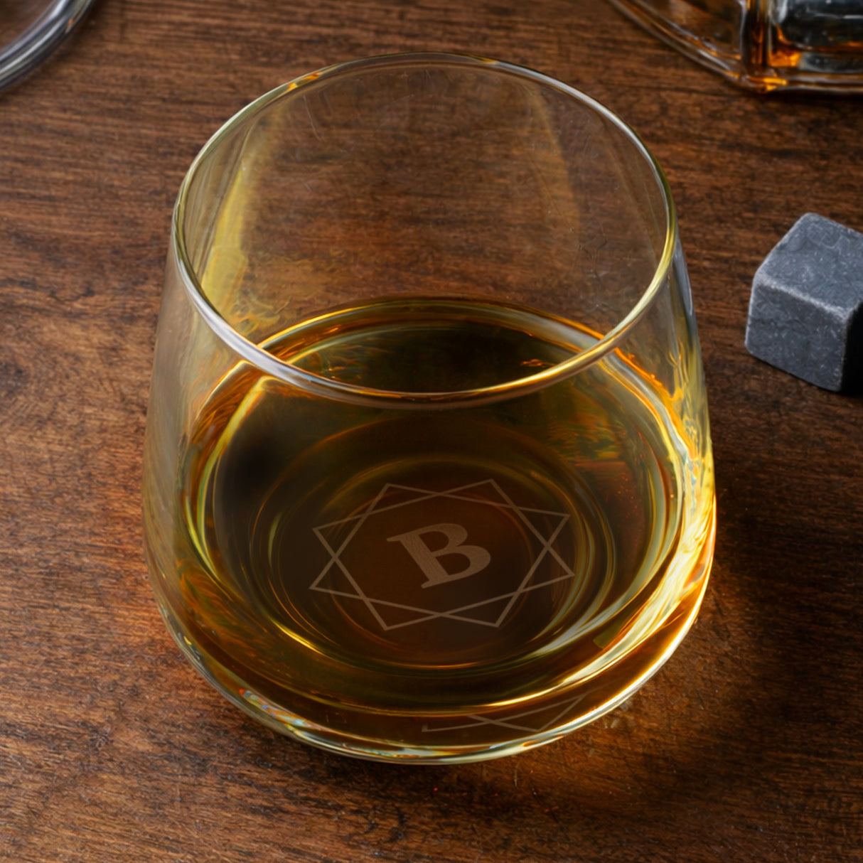 Personalised Base Engraved Initial Tumbler