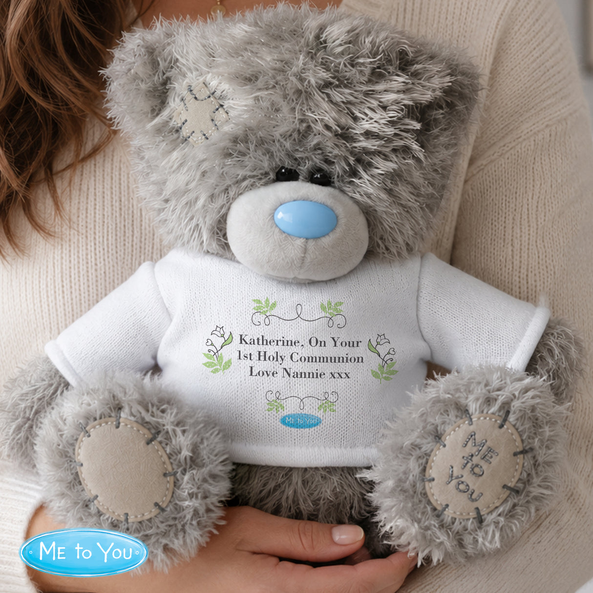 Personalised Me To You Bear Religious Cross - Shop Teddy Bears & Soft Toys At Gift Moments - 1