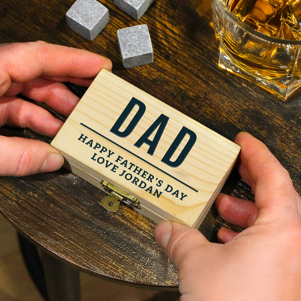 Personalised Free Text Whisky Stones - Shop At Gift Moments - 2
