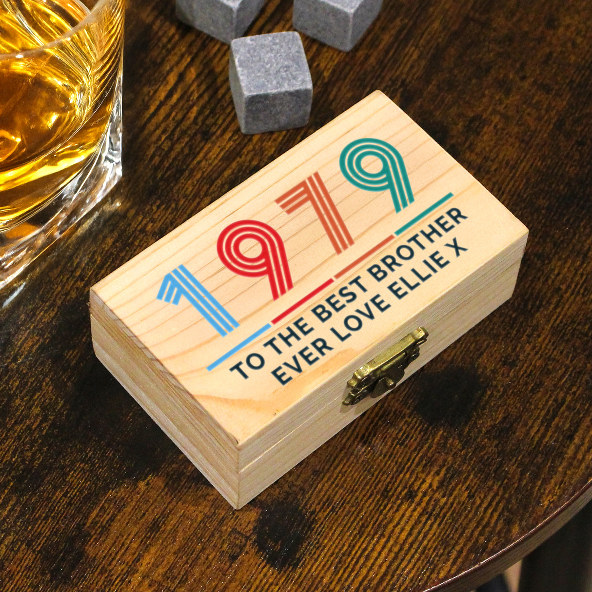 Personalised Big Age Whisky Stones - Shop At Gift Moments - 1