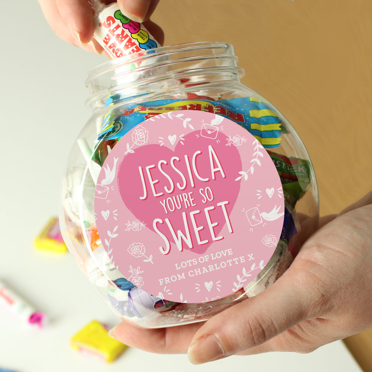 Personalised Youre So Sweet Sweet Jar - Shop Sweets At Gift Moments - 3