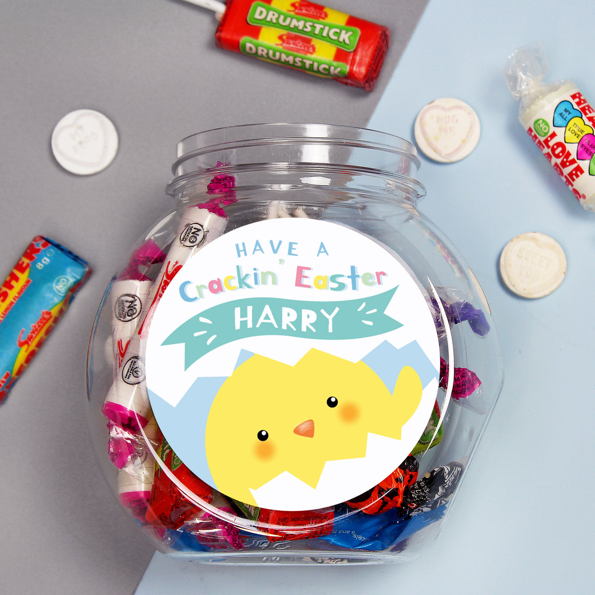 Personalised Have A Cracking Easter Sweets Jar - Shop Sweets At Gift Moments - 1