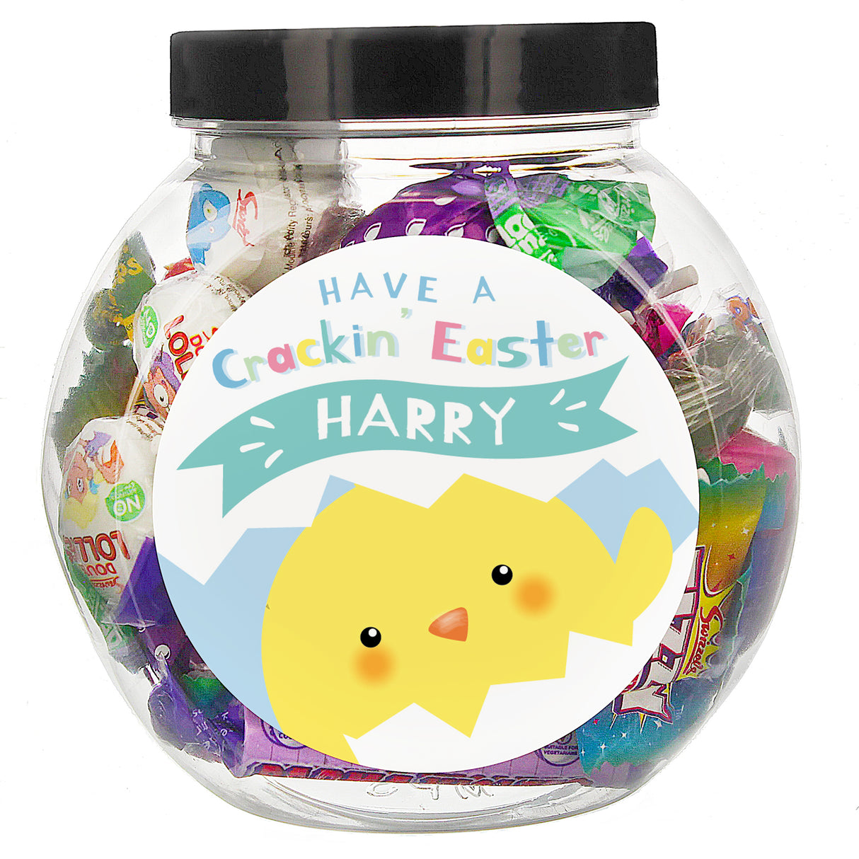 Personalised Have A Cracking Easter Sweets Jar - Shop Sweets At Gift Moments - 2