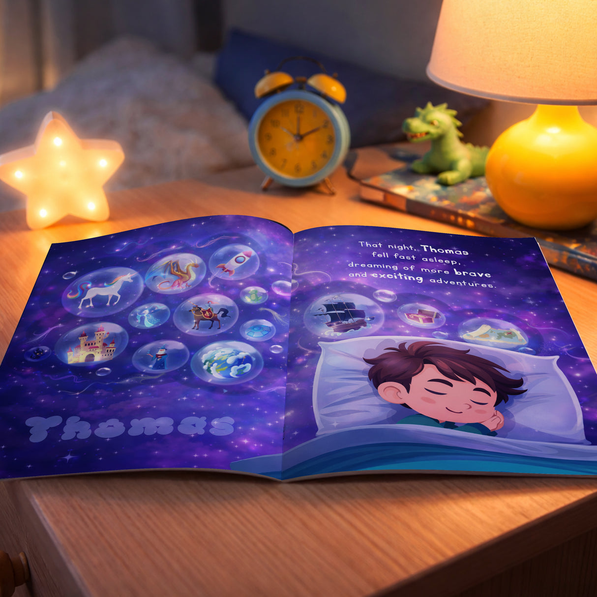 Personalised Starlight Hero Story Book for Boys - Shop Books At Gift Moments - 4