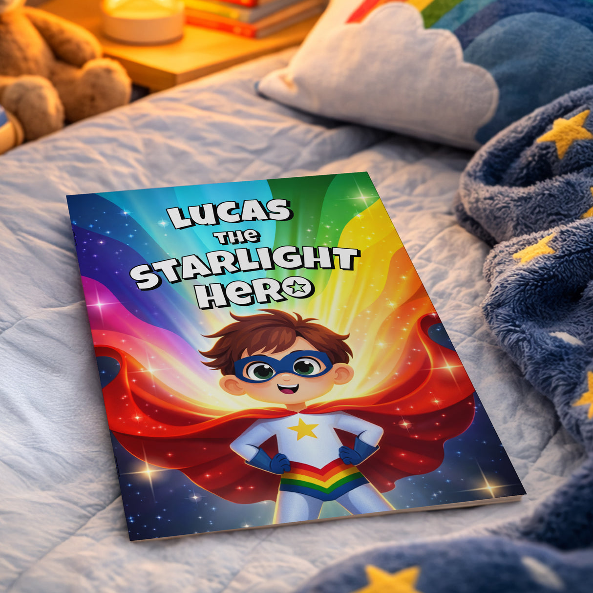 Personalised Starlight Hero Story Book for Boys - Shop Books At Gift Moments - 6
