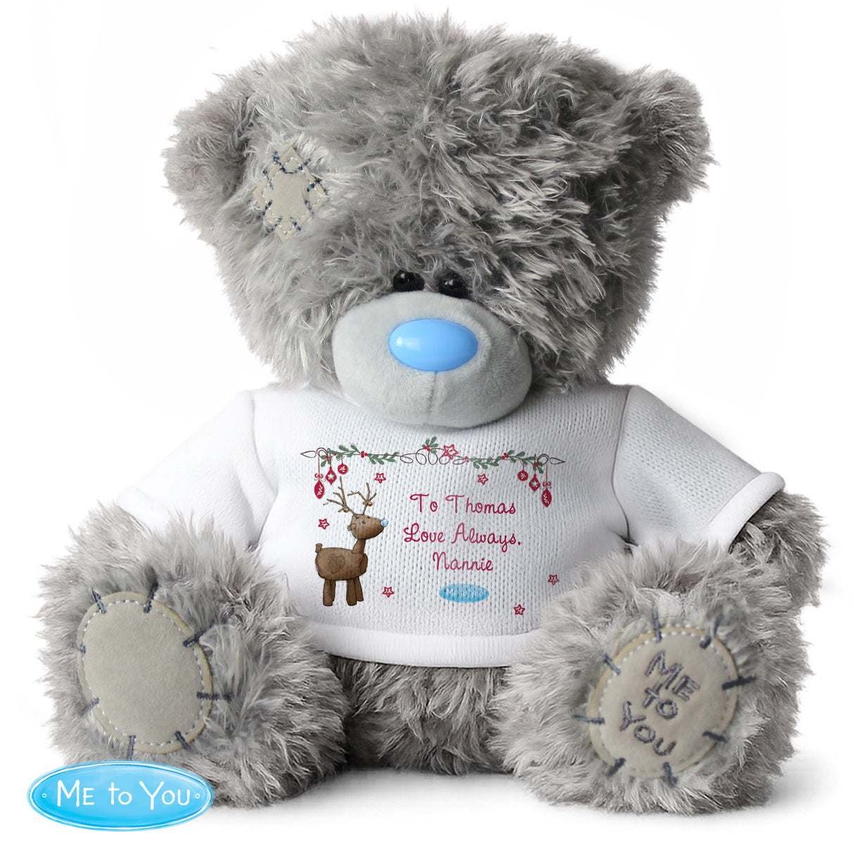 Personalised Me To You Bear Reindeer - Shop Teddy Bears & Soft Toys At Gift Moments - 4