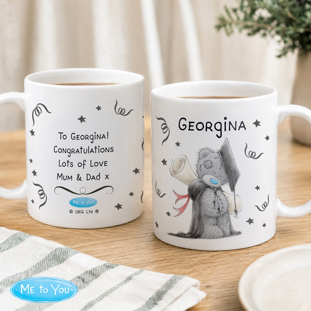 Personalised Me to You Graduation Mug - Shop Mugs At Gift Moments - 2