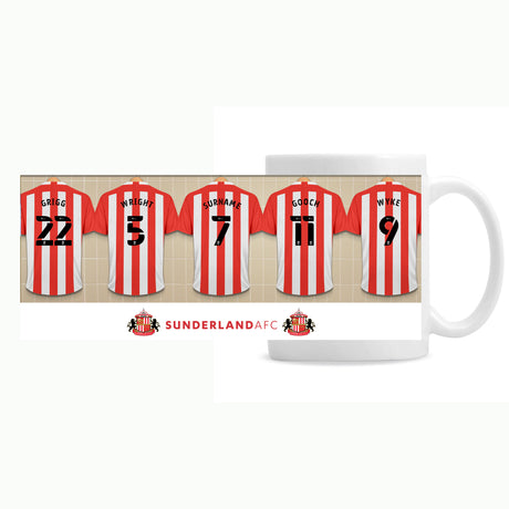 Personalised Sunderland AFC Dressing Room Mug