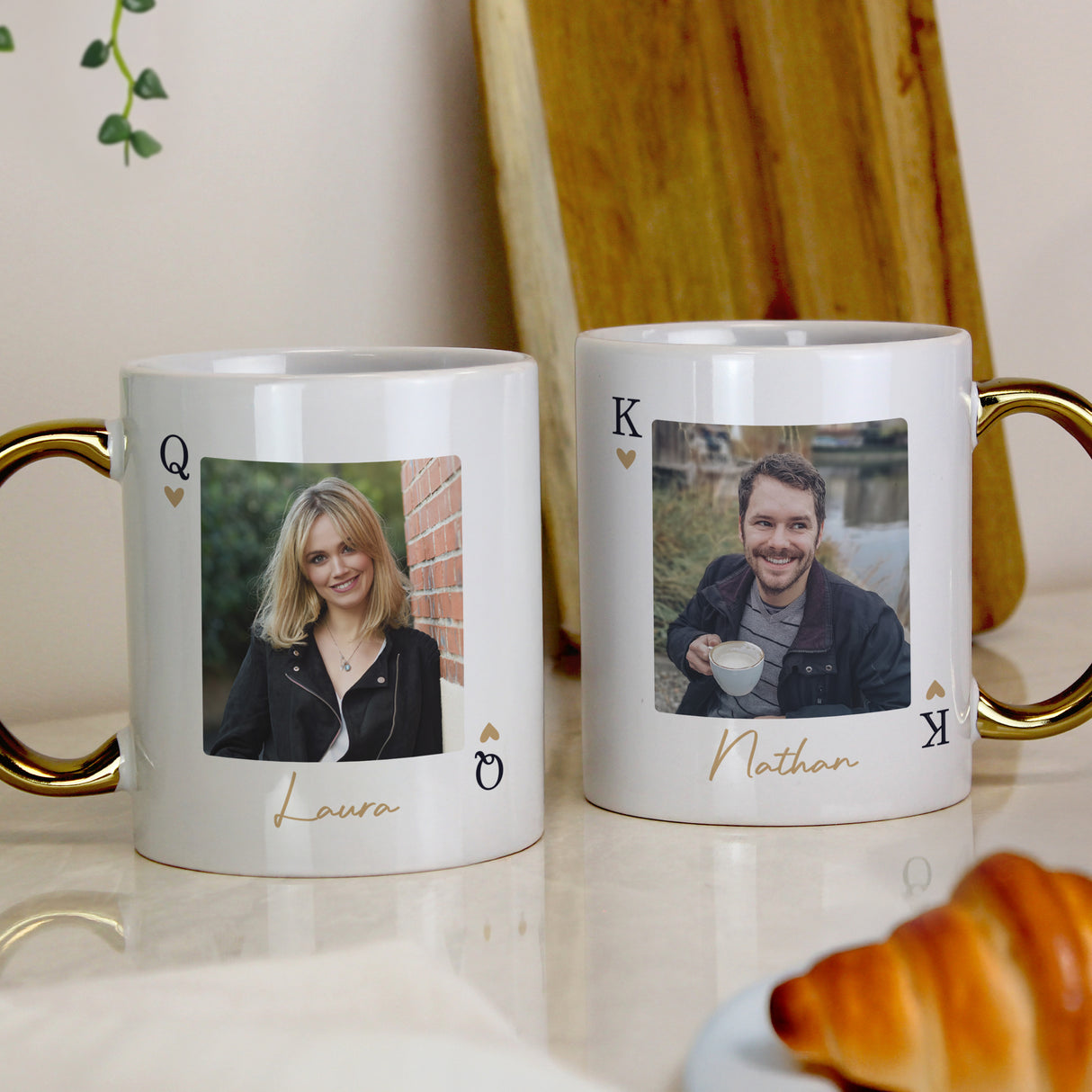 Personalised Photo Upload Queen Gold Handle Mug - Shop Mugs At Gift Moments - 3