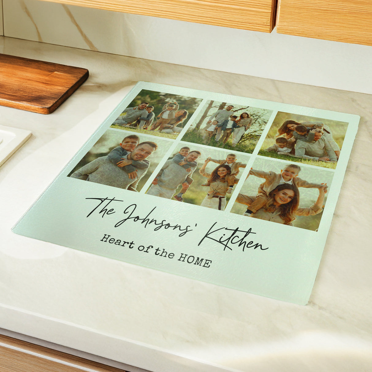 Personalised Photo Upload Glass Chopping Board - Shop Chopping Boards At Gift Moments - 3