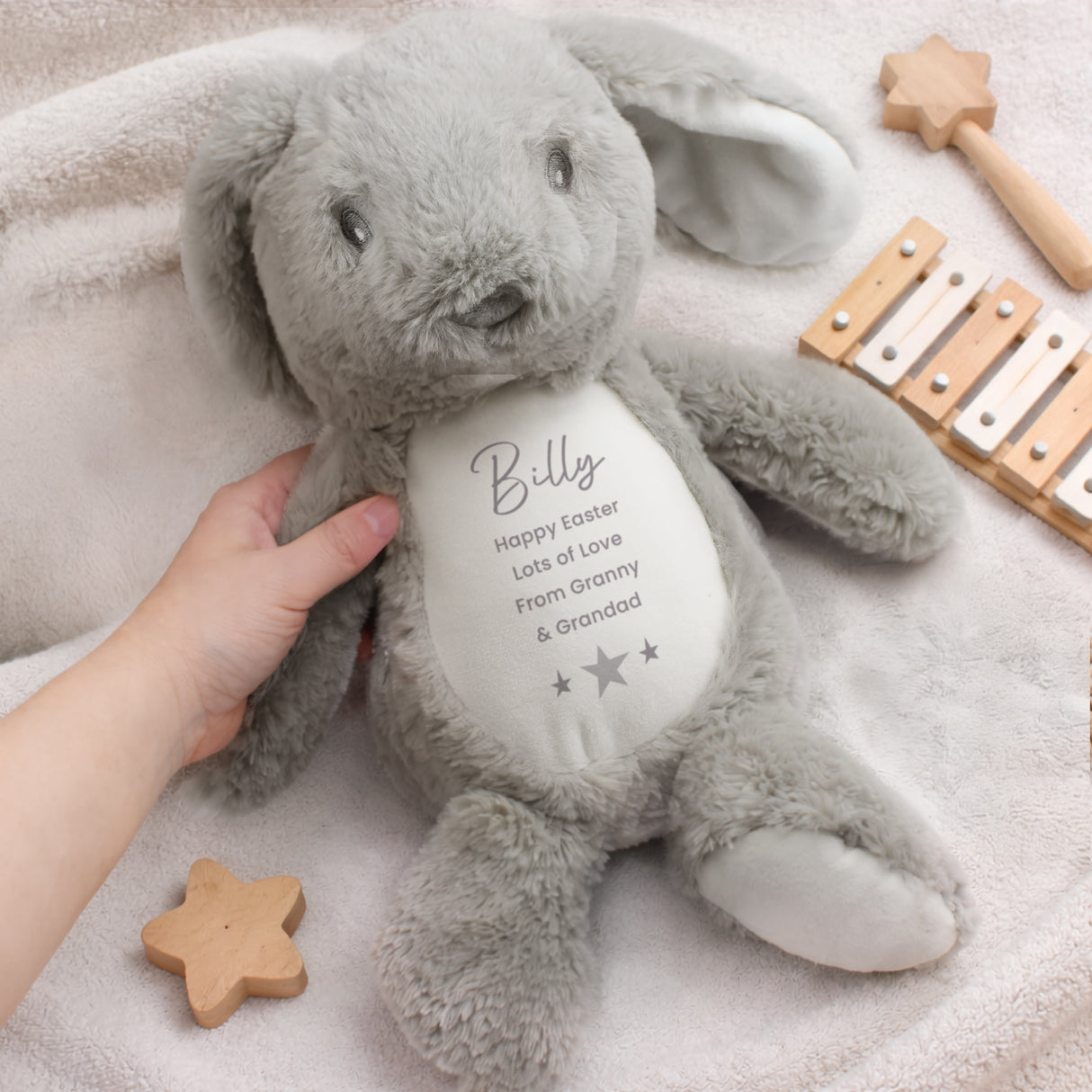 Personalised Plush Bunny
