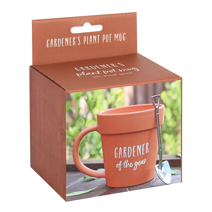Gardener of the Year Pot Mug and Shovel Spoon - Shop At Gift Moments - 3