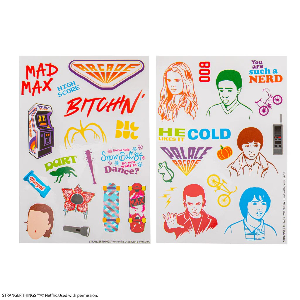 Stranger Things Season 2 Stickers