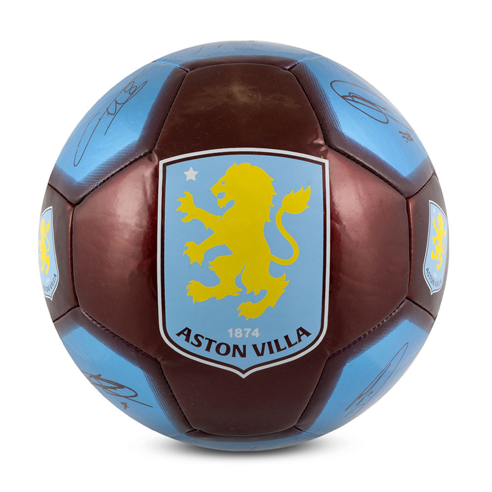 Aston Villa FC Sig 26 Skill Ball - Shop Balls At Gift Moments - 1