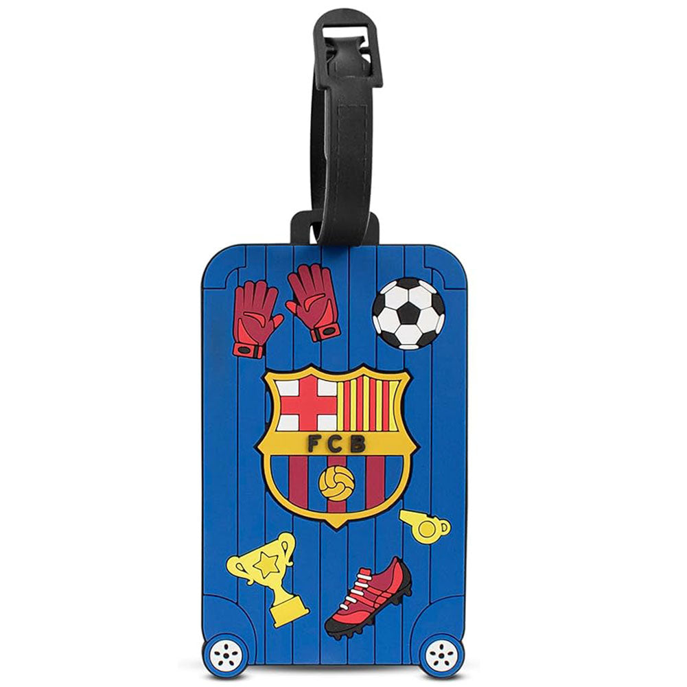 FC Barcelona Luggage Tag - Shop Luggage Tags At Gift Moments - 1