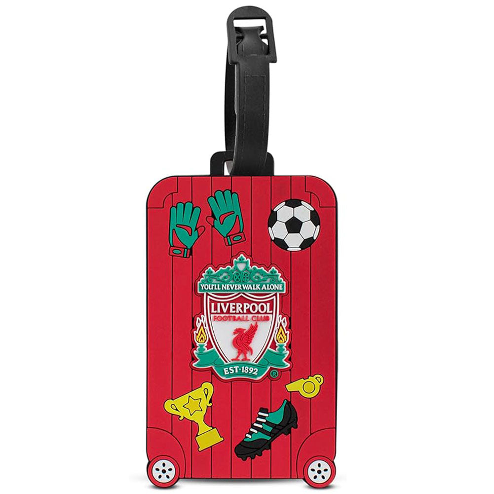 Liverpool FC Luggage Tag - Shop Luggage Tags At Gift Moments - 1