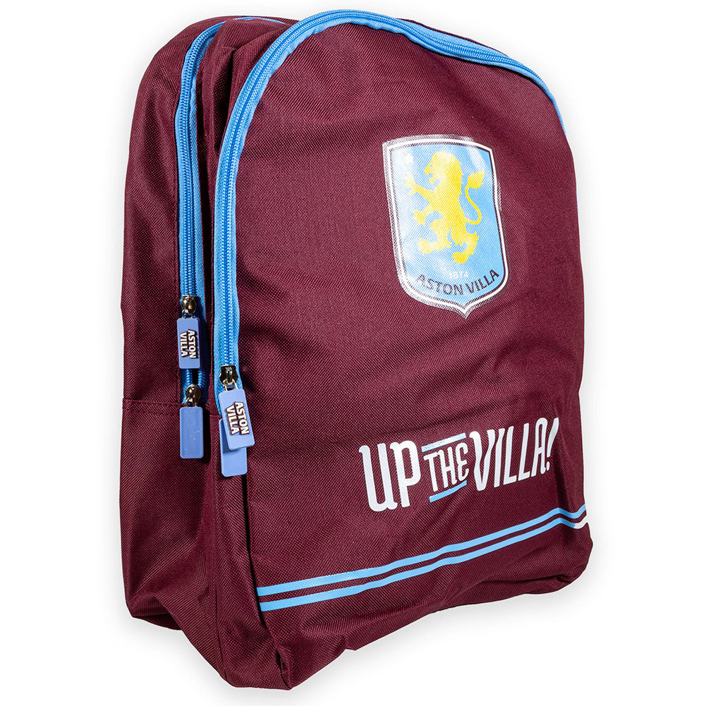 Aston Villa FC Up The Villa Backpack - Shop Bags At Gift Moments - 1