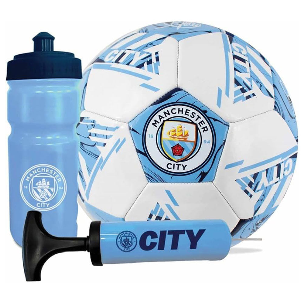 Manchester City FC Football Gift Set - Shop Gift Sets At Gift Moments - 1