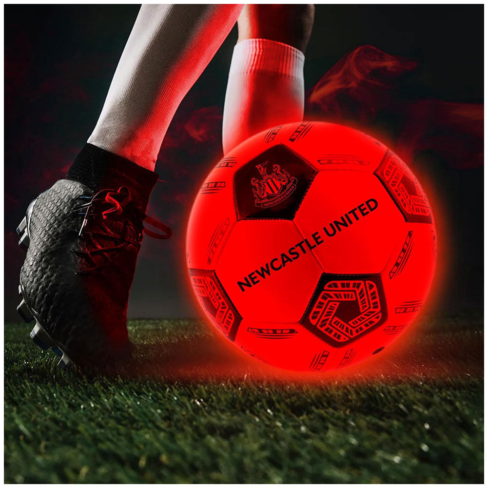 Newcastle United FC LED Glow Football - Shop Balls At Gift Moments - 5