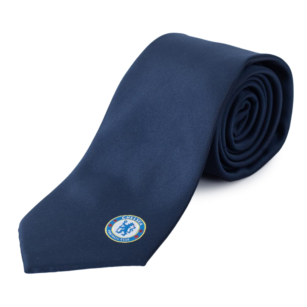 Chelsea FC Navy Tie - Shop Ties At Gift Moments - 1