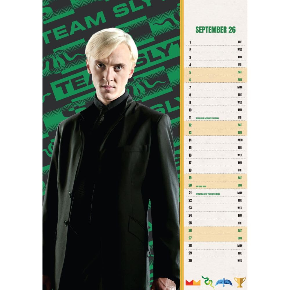Harry Potter A3 Calendar 2026 - Shop Calendars At Gift Moments - 3