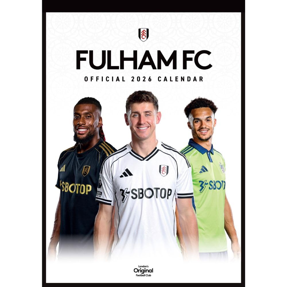 Fulham FC A3 Calendar 2026 - Shop Calendars At Gift Moments - 1