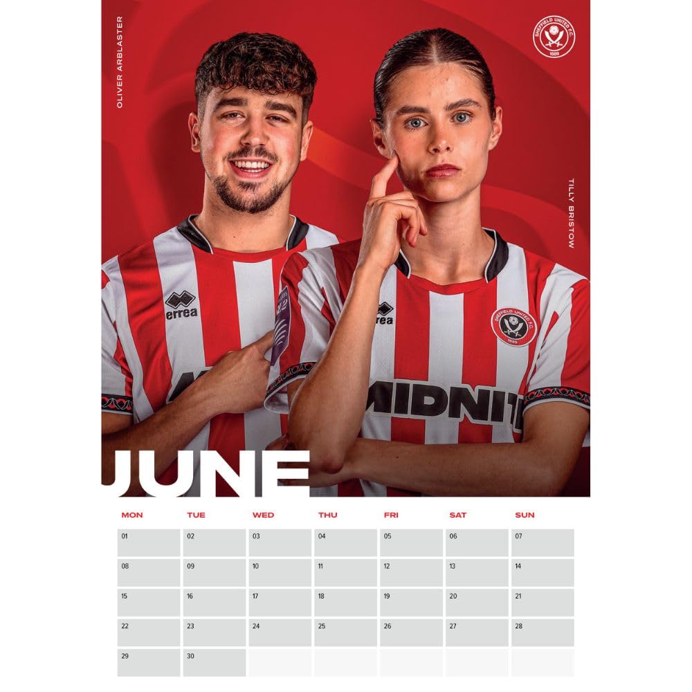 Sheffield United FC A3 Calendar 2026 - Shop Calendars At Gift Moments - 3