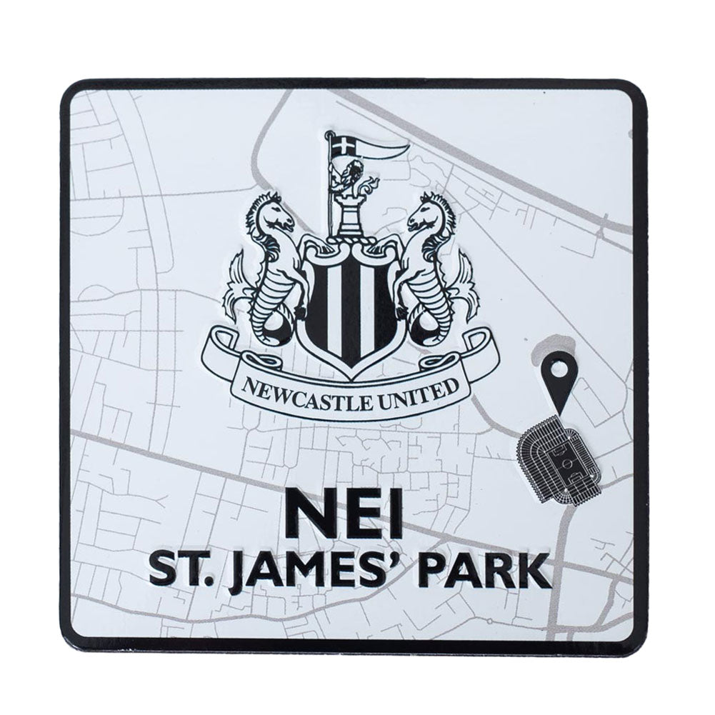 Newcastle United FC Route To St James’ Park Fridge Magnet - Shop Magnets At Gift Moments - 1