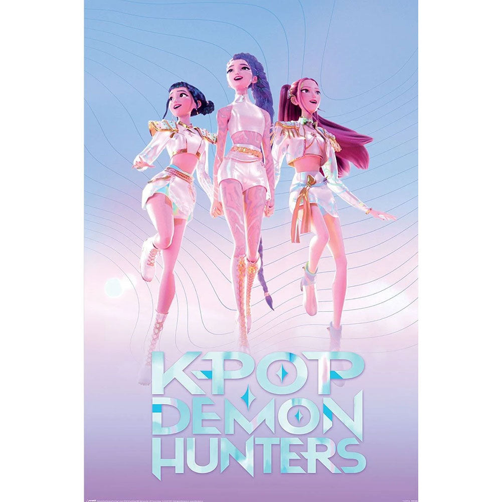 K-POP Demon Hunters Huntrix Poster 53 - Shop At Gift Moments - 1