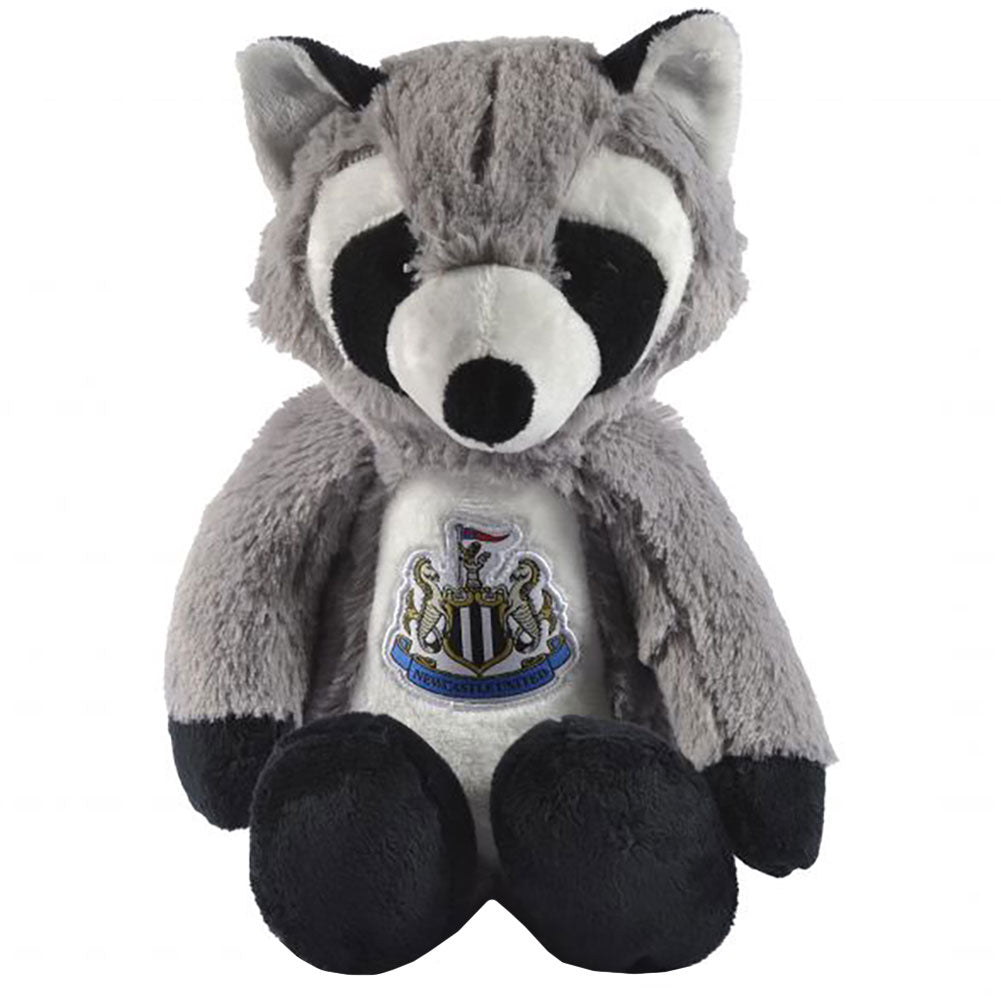 Newcastle United FC Plush Racoon - Shop Teddy Bears & Soft Toys At Gift Moments - 1