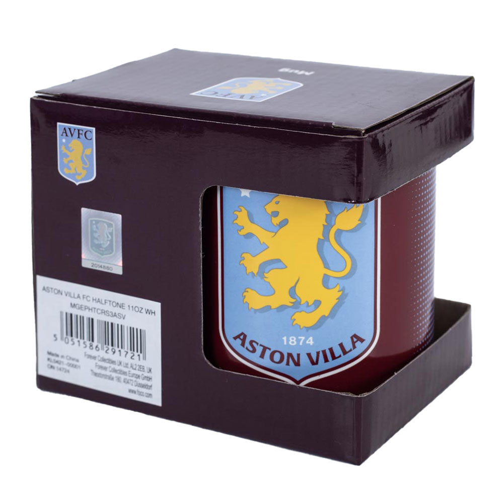 Aston Villa FC Halftone Mug - Shop At Gift Moments - 4