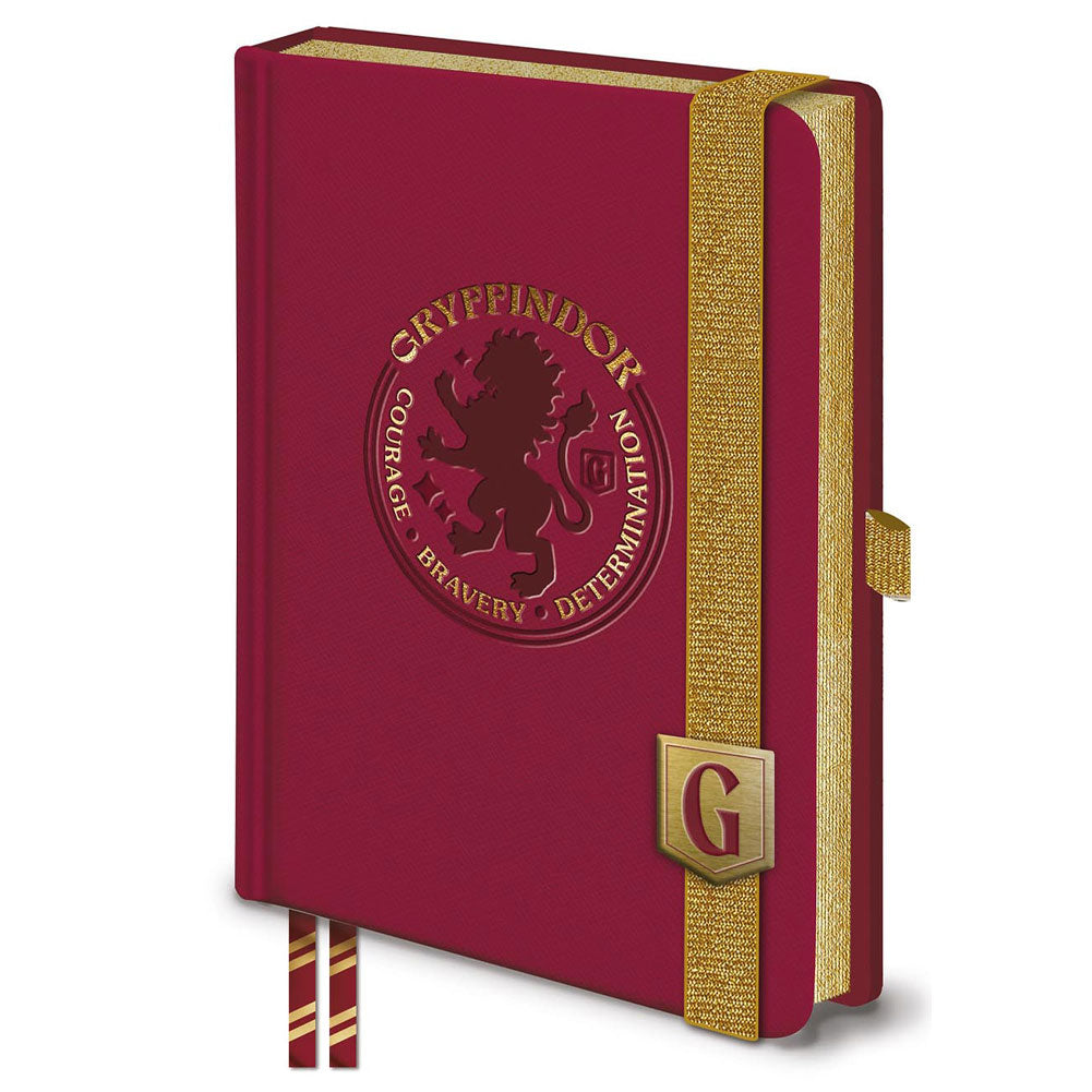 Harry Potter Gryffindor Premium Notebook - Shop Notebooks At Gift Moments - 1