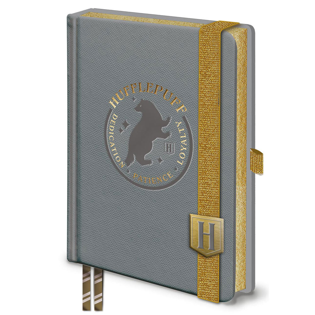 Harry Potter Hufflepuff Premium Notebook - Shop Notebooks At Gift Moments - 1