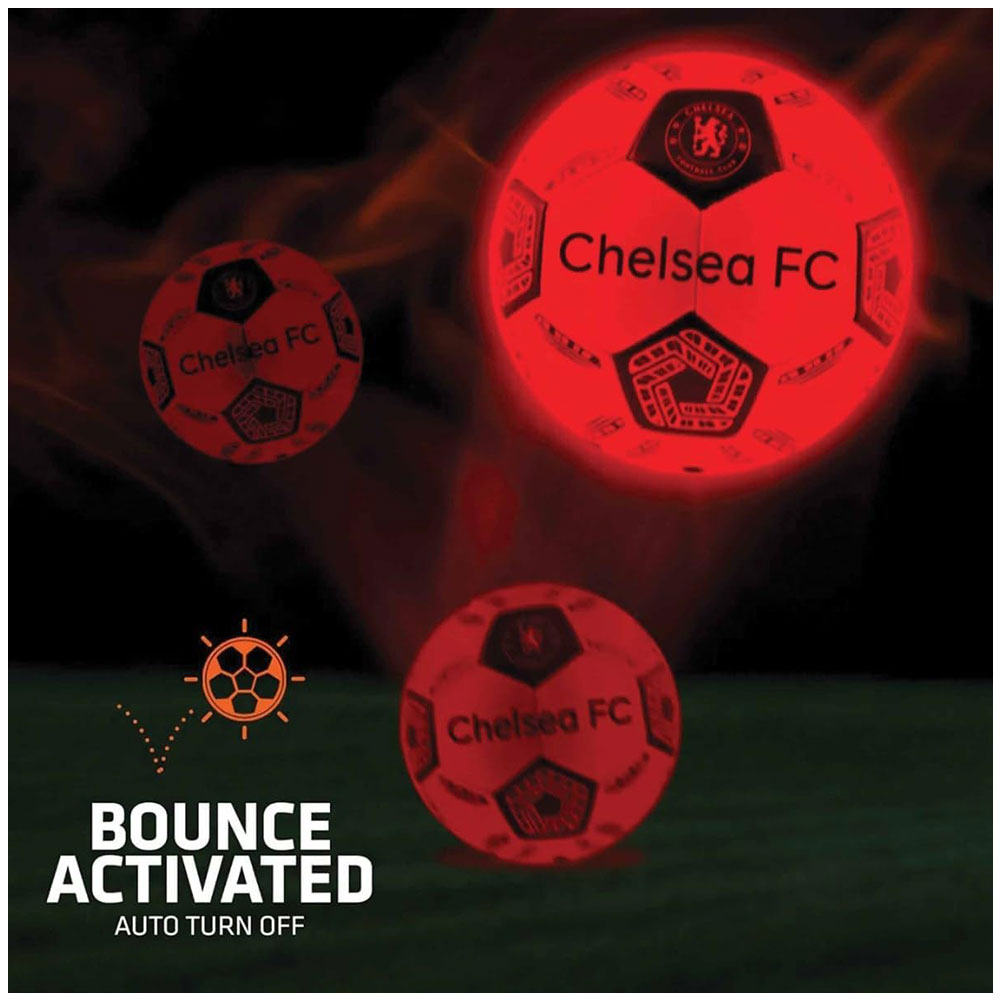 Chelsea FC LED Glow Football - Shop Balls At Gift Moments - 6