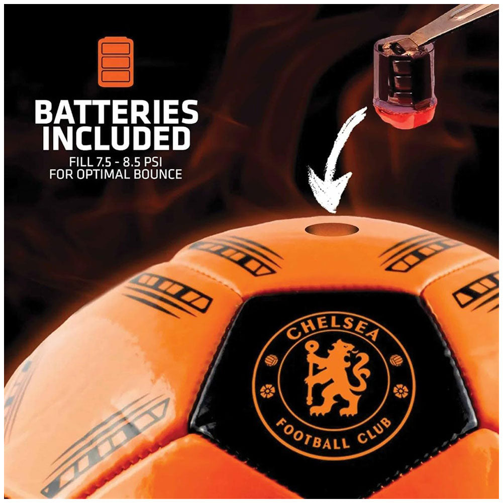 Chelsea FC LED Glow Football - Shop Balls At Gift Moments - 7