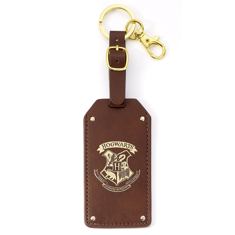 Harry Potter Hogwarts Luggage Tag Keyring - Shop Luggage Tags At Gift Moments - 1